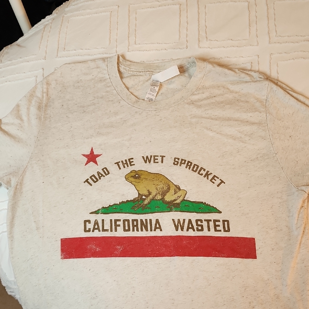 Toad The Wet Sprocket Concert Graphic T-Shirt with California Design